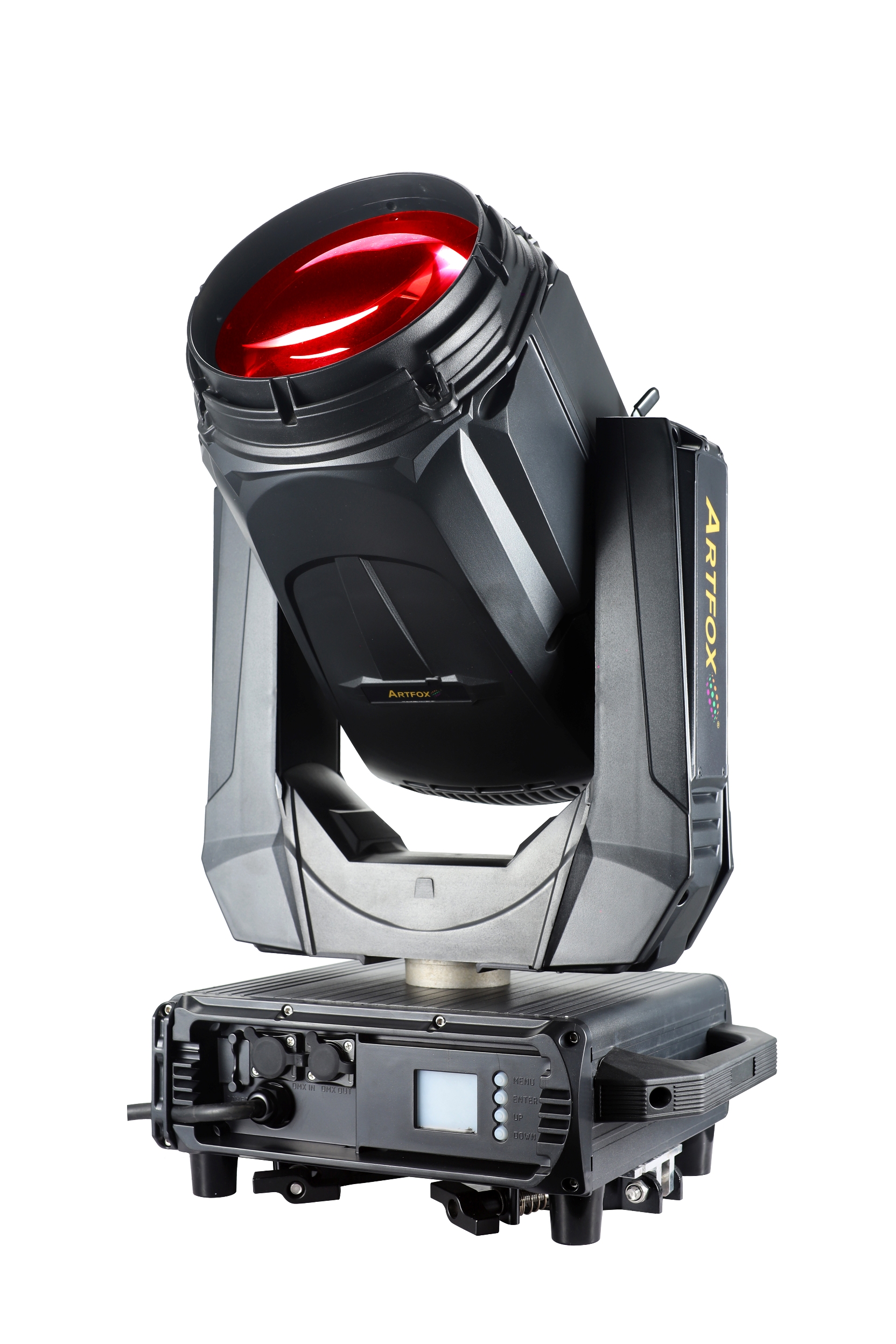 Moving Head:Laser 260w lamp, 16 colors+CMYK, 29 gobos, 5 prisms, IP65